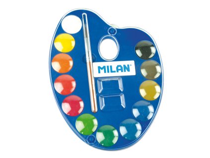 farby vodove milan 12ks stetec