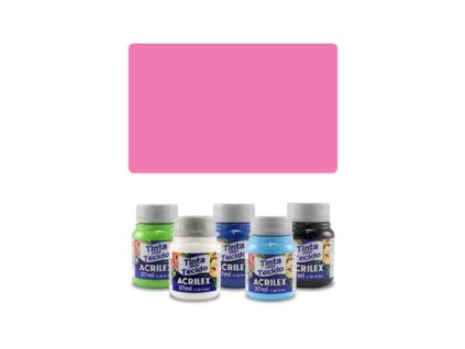 acr farba na textil 37ml rose