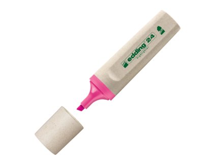 zvyraznovac edding ecoline 24 ruzovy