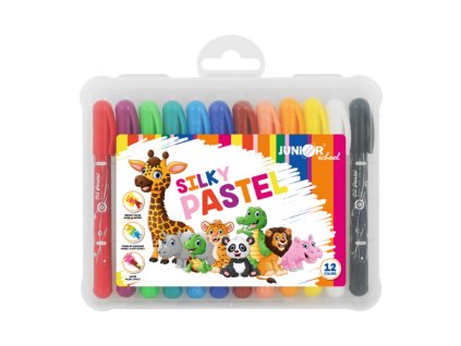 olejove pastelky silky pastel sada 12 ks