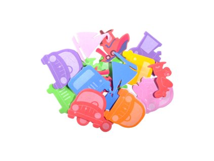 dekoracna pena auticka sada 18 ks