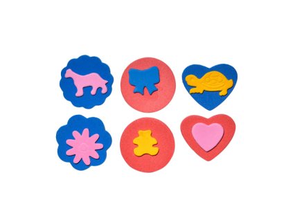 dekoracna pena mix motiv sada 6 ks