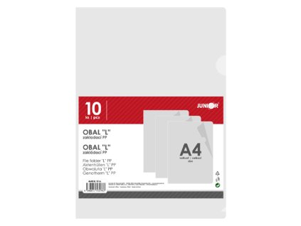 obal zakladaci l pp a4 transparenty sada 10 ks