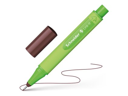 popisovac schneider link it 0 4 mm tmavohneda