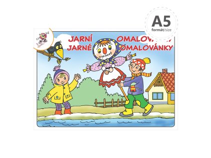 omalovanka a5 jarne omalovanky