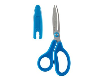 noznice plus sc 145mf skolske 6 145mm pre pravakov modre