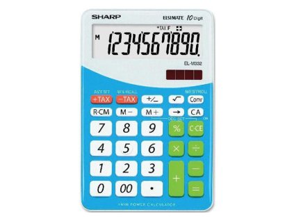 kalkulacka stolova sharp el m332b bl