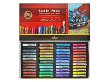 sada umeleckych kried prasnych extrasoft 48 ks