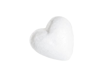 srdce polystyrenove 50 mm sada 8 ks