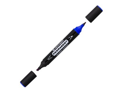 popisovac centropen 1666 obojstranny modry