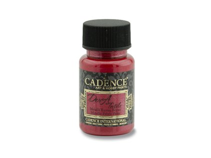 textilna farba cadence metal cervena 50 ml