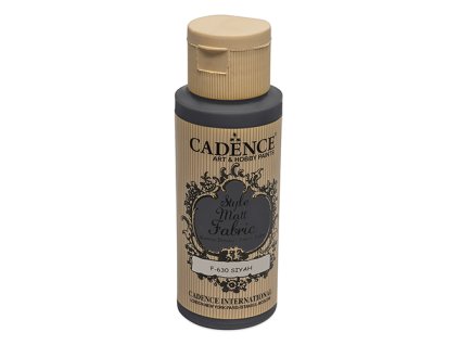 textilna farba cadence matt cierna 59 ml
