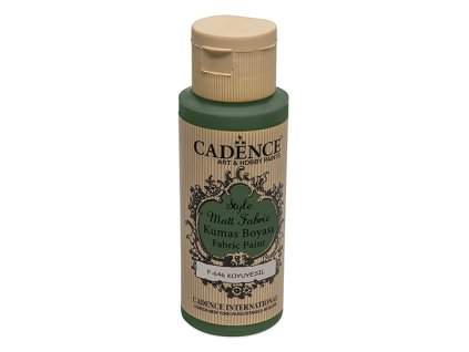 textilna farba cadence matt tm zelena 59 ml