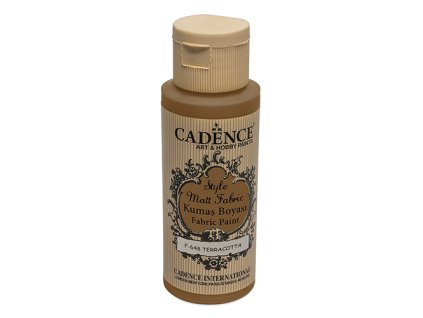 textilna farba cadence matt tehlova 59 ml