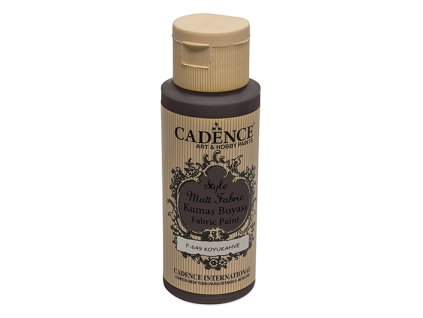 textilna farba cadence matt tm hneda 59 ml