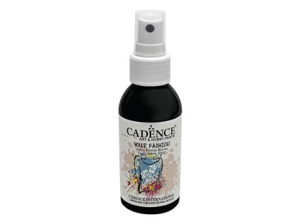textilna farba v spreji cadence cierna 100ml