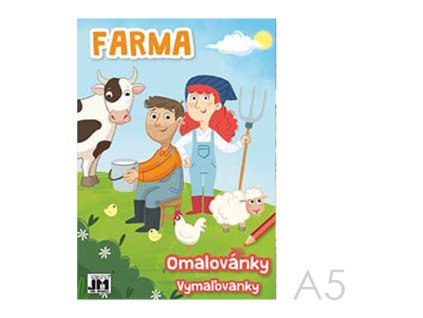 omalovanky jm a5 farma