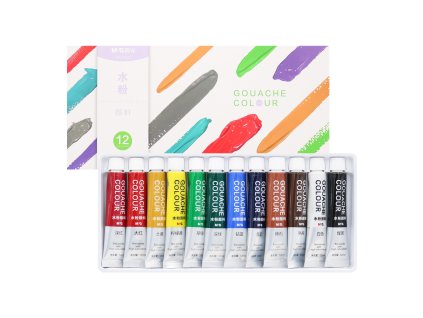 farby gvasove m g 12 ml sada 12 ks