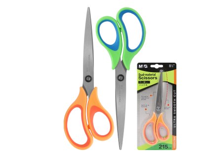 noznice kancelarske m g dual material 215 mm