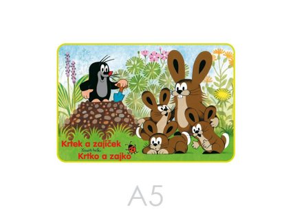 omalovanka a5 akim krtko a zajko