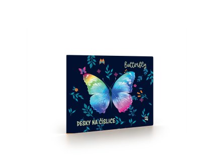 dosky na cislice motyl