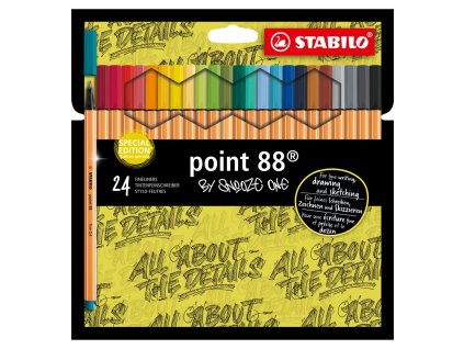 jemny liner stabilo point 88 sada 24 ks