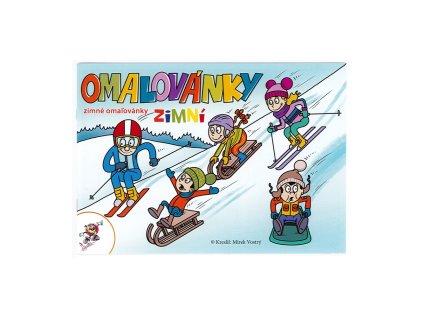 omalovanka a5 lux zimne