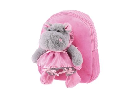 detsky batoh plysovy hippo