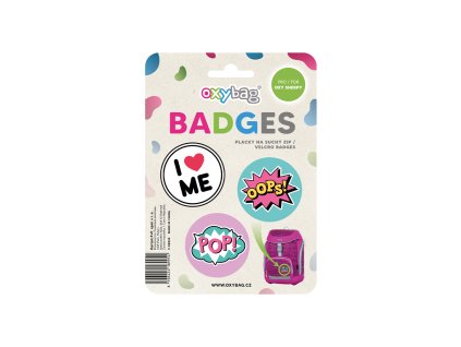 doplnkovy set odznakov k aktovkam oxy sherpy crazy