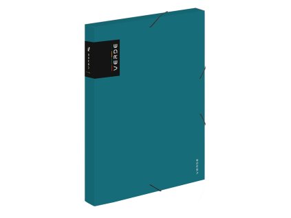 krabica pp s gumou a4 verde milano