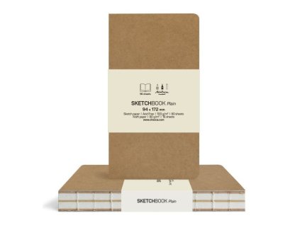 skicar 9x17 cm duo 80 16 listov