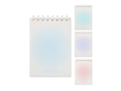 blok linajkovy so spiralou a7 meeboki 4 farby