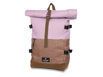 batoh walker roll up two mauve biscuit