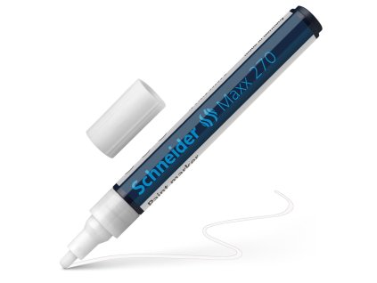 popisovac lakovy schneider maxx 270 biely