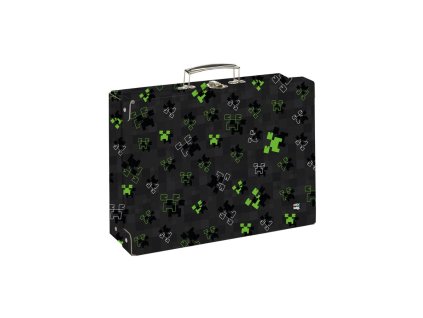 detsky kufrik lamino hranaty a4 oxy next green cube