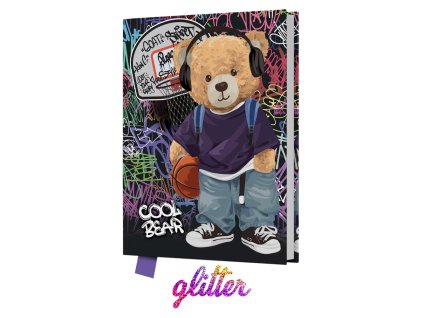 pamatnik junior 14x18 cm 80 list cisty cool bear