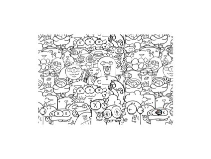 podlozka na stol 60x40cm monsters