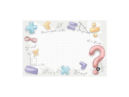 podlozka na stol 60x40cm math