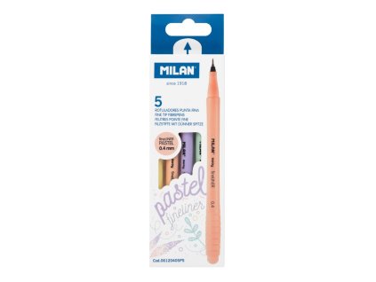 liner milan sway 0 4 mm pastel sada 5 ks