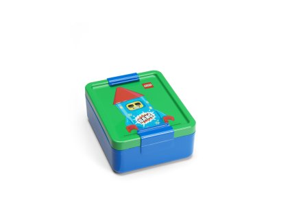 lego rocket desiatovy box modra zelena