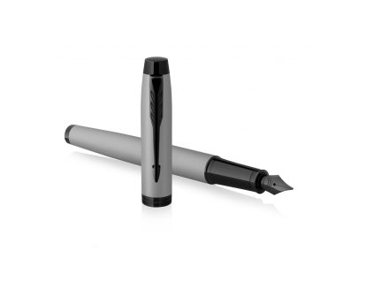 pero plniace parker im achromatic grey bt m