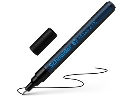 popisovac lakovy schneider maxx 278 cierna