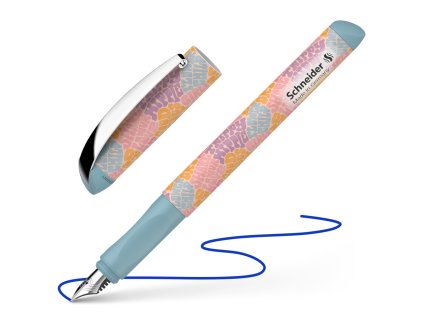 pero plniace schneider glam positivity m modra napln