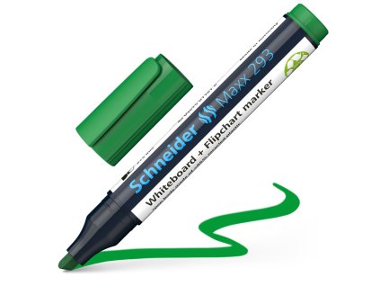 popisovac schneider maxx 293 na biele tabule zeleny