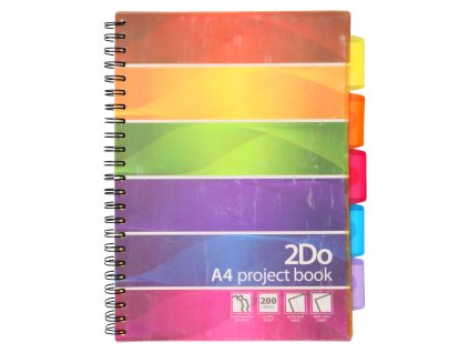 blok linajkovy so spiralou a4 100listov poskodeny obal