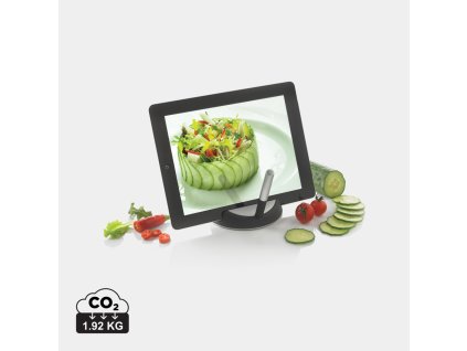 Stojan na tablet Chef s dotykovým perom (Farba čierna)