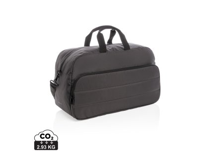 Víkendová taška Impact z RPET AWARE™ (Farba čierna)