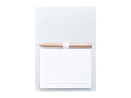 blok s magnetkou (Farba white)