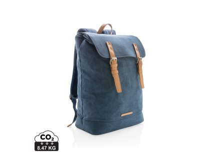 Canvas batoh (Farba modrá)