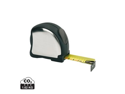 Oceľový zvinovací meter, 5 m/19 m (Farba strieborná)